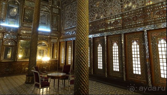 Иран-Тегеран  Дворец-музей Голестан