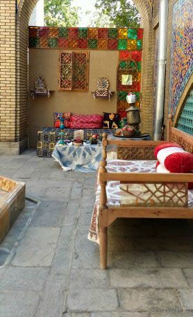 Иран-Тегеран  Дворец-музей Голестан