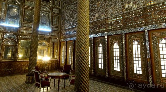 Иран-Тегеран  Дворец-музей Голестан