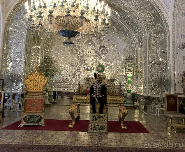 Иран-Тегеран  Дворец-музей Голестан