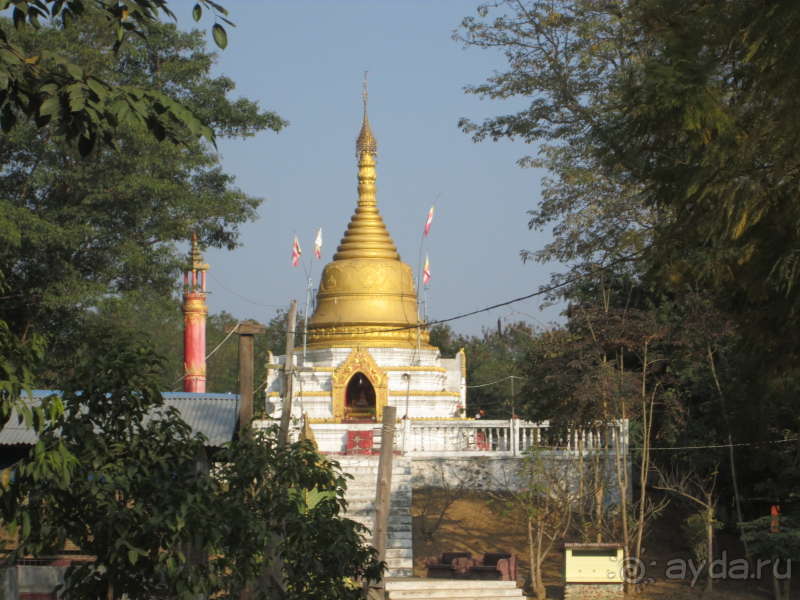 Пагода в городе Тибо