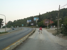 часть пути с пляжа