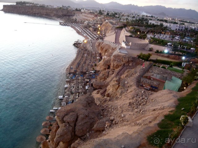 Iberotel Club Fanara - Вид с верху на пляж