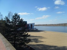 Санаторий на берегу Днепра