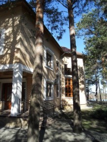 Санаторий на берегу Днепра