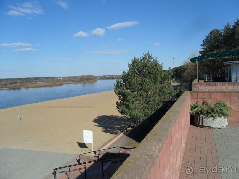 Санаторий на берегу Днепра