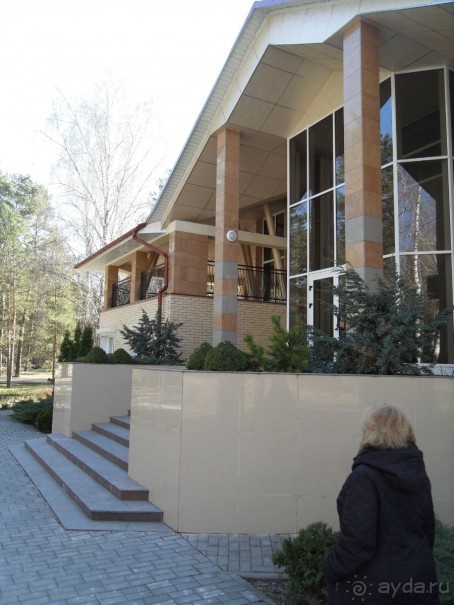 Санаторий на берегу Днепра