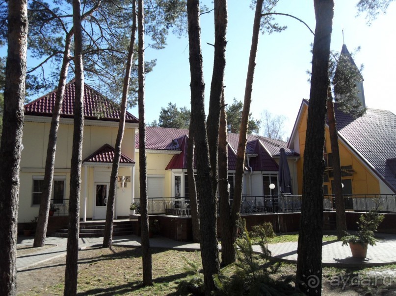 Санаторий на берегу Днепра