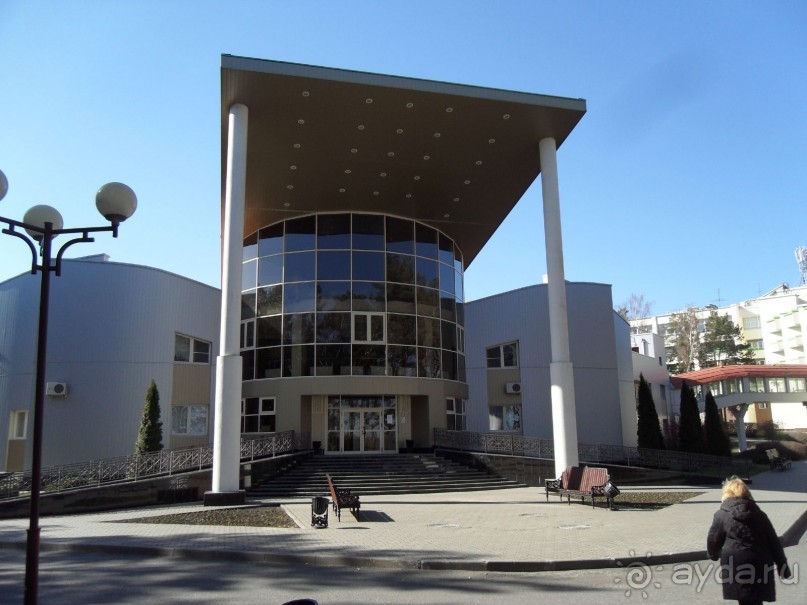 Санаторий на берегу Днепра