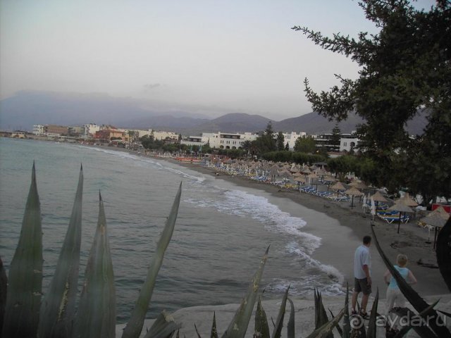 пляж вечером