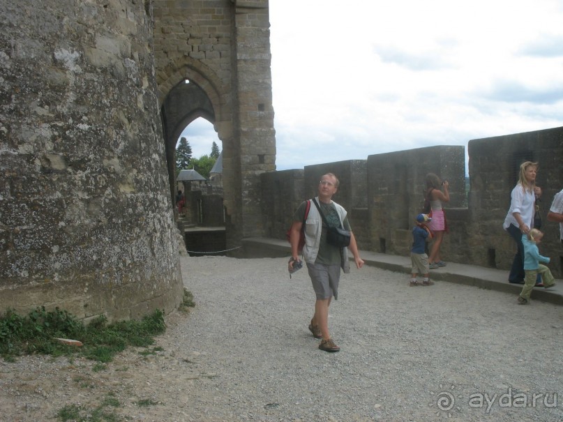 Катарская крепость  Каркасон