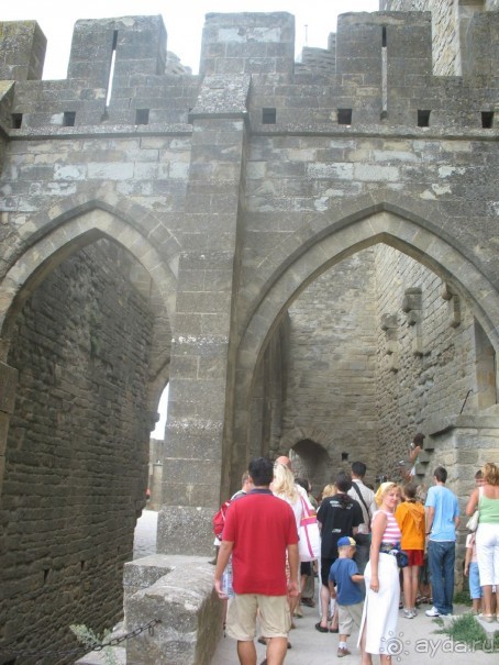 Катарская крепость  Каркасон
