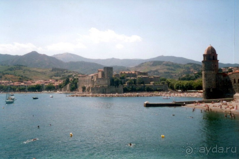 Пурпурный берег Франции и замок тамплиеров в Коллиуре. В.Батарин