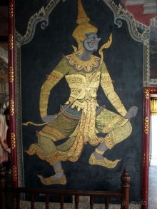 Каменные дзюдоисты из Бангкока.