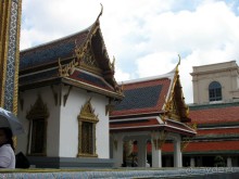 Каменные дзюдоисты из Бангкока.