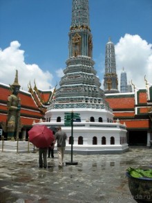 Каменные дзюдоисты из Бангкока.