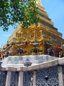 Каменные дзюдоисты из Бангкока.