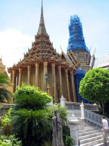 Каменные дзюдоисты из Бангкока.