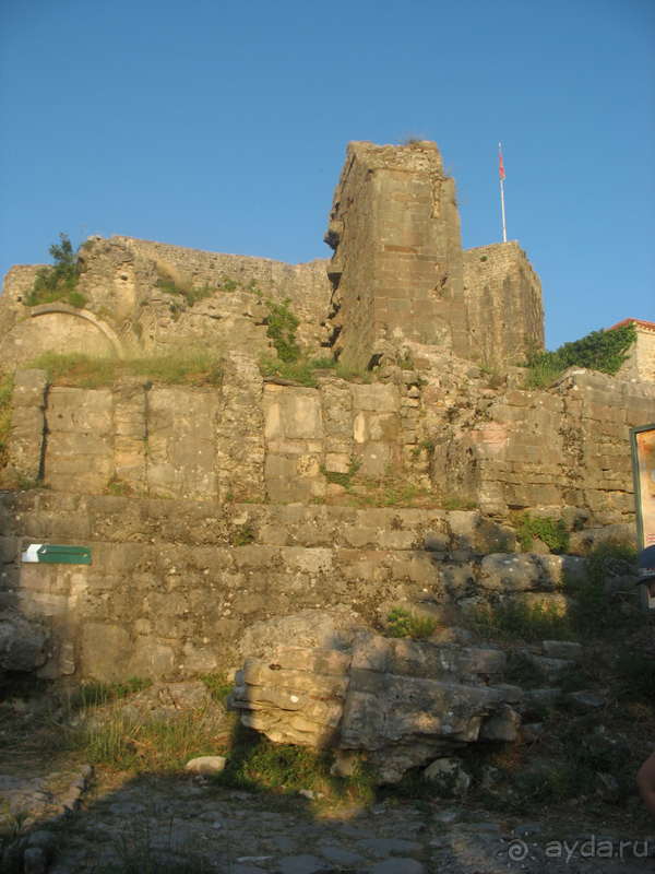 Черногорские крепости. Старый Бар.