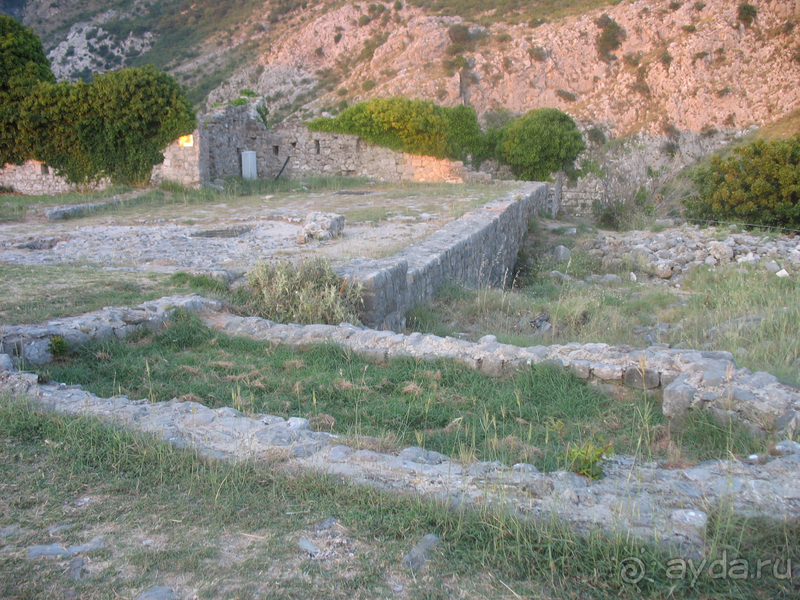 Черногорские крепости. Старый Бар.