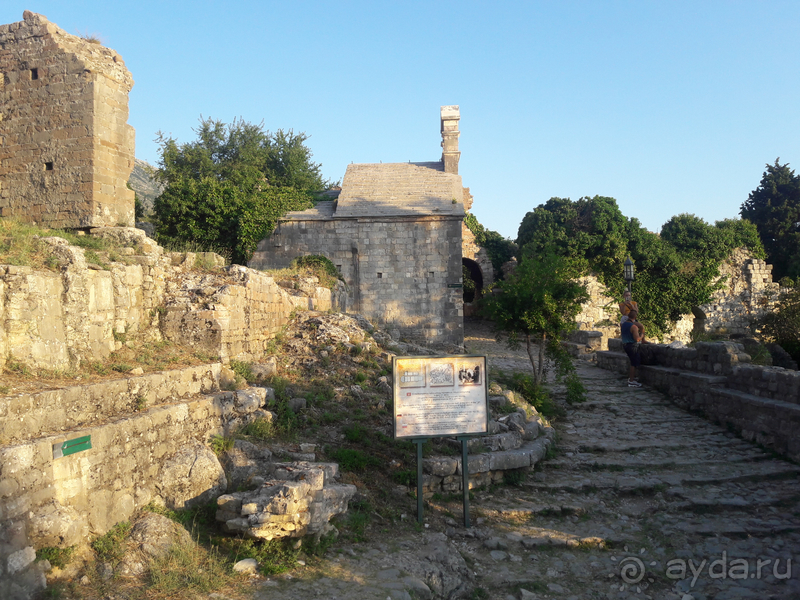 Черногорские крепости. Старый Бар.