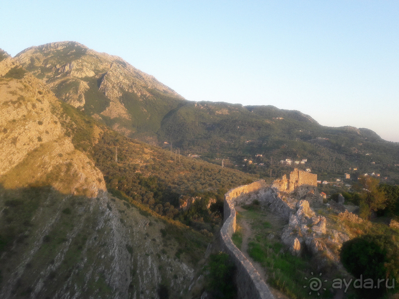 Черногорские крепости. Старый Бар.