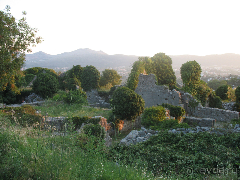 Черногорские крепости. Старый Бар.