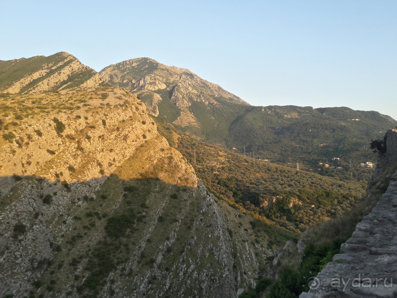 Черногорские крепости. Старый Бар.