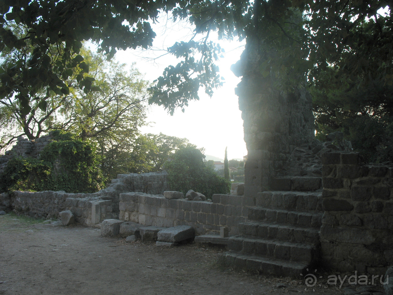 Черногорские крепости. Старый Бар.