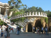 Барселона.  гений Каталонии Гауди.