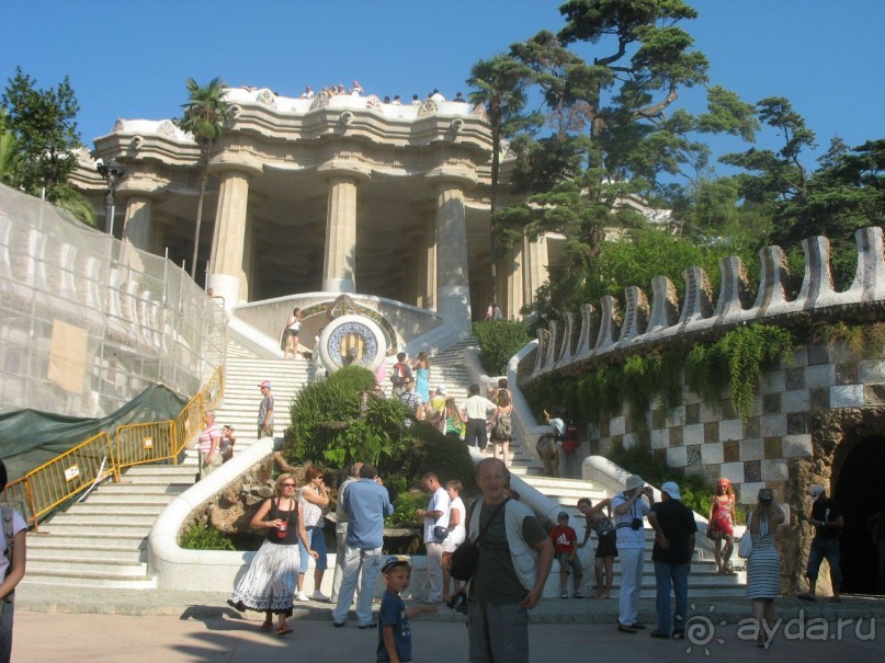 Барселона.  гений Каталонии Гауди.