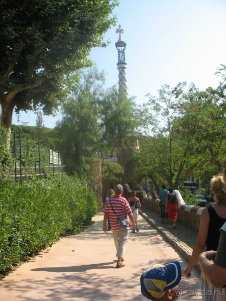 Барселона.  гений Каталонии Гауди.