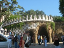 Барселона.  гений Каталонии Гауди.