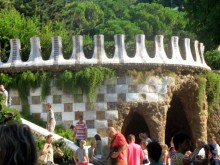 Барселона.  гений Каталонии Гауди.