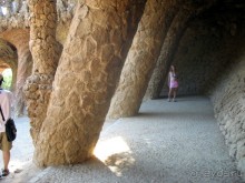 Барселона.  гений Каталонии Гауди.