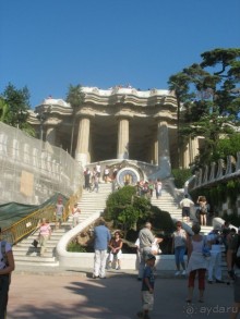 Барселона.  гений Каталонии Гауди.