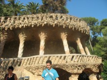 Барселона.  гений Каталонии Гауди.