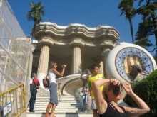 Барселона.  гений Каталонии Гауди.