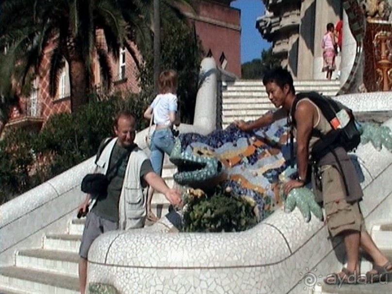 Барселона.  гений Каталонии Гауди.