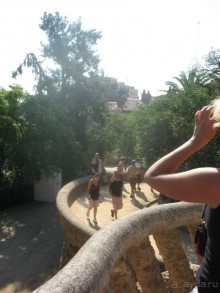 Барселона.  гений Каталонии Гауди.