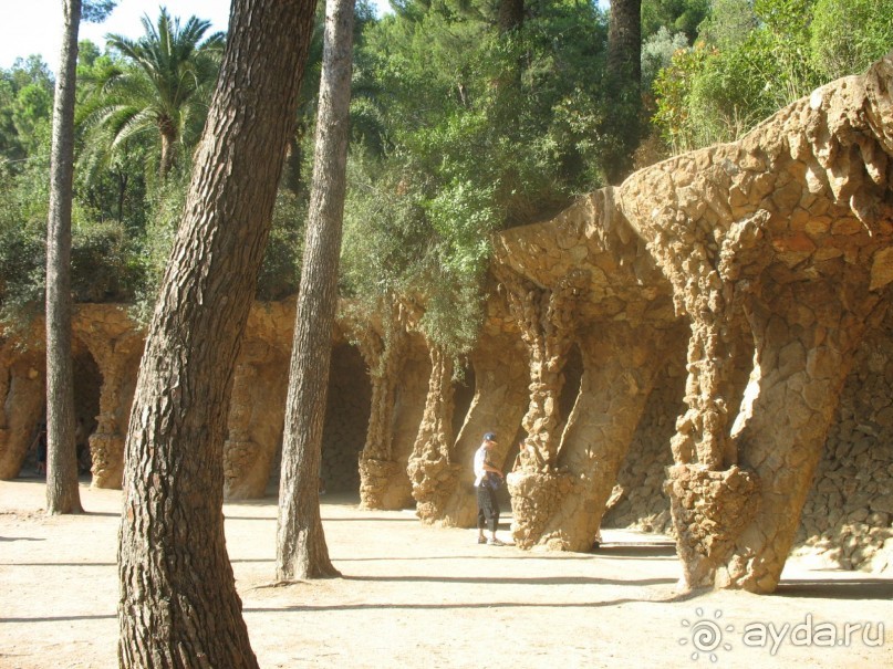 Барселона.  гений Каталонии Гауди.