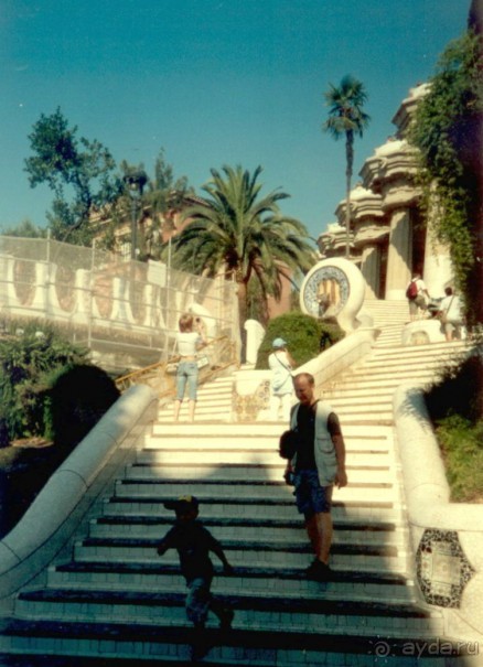 Барселона.  гений Каталонии Гауди.