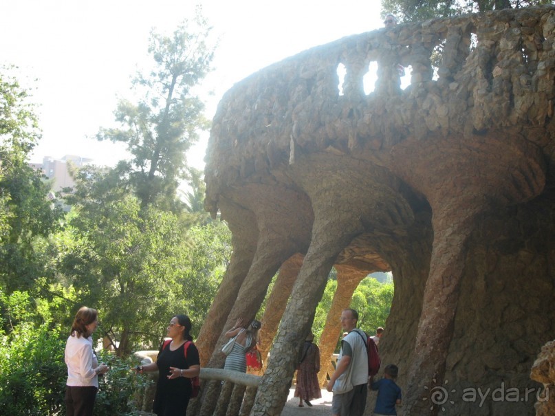 Барселона.  гений Каталонии Гауди.