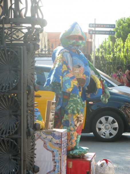 Барселона.  гений Каталонии Гауди.