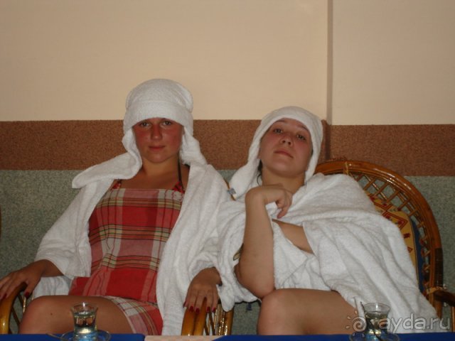 В турецкой бане