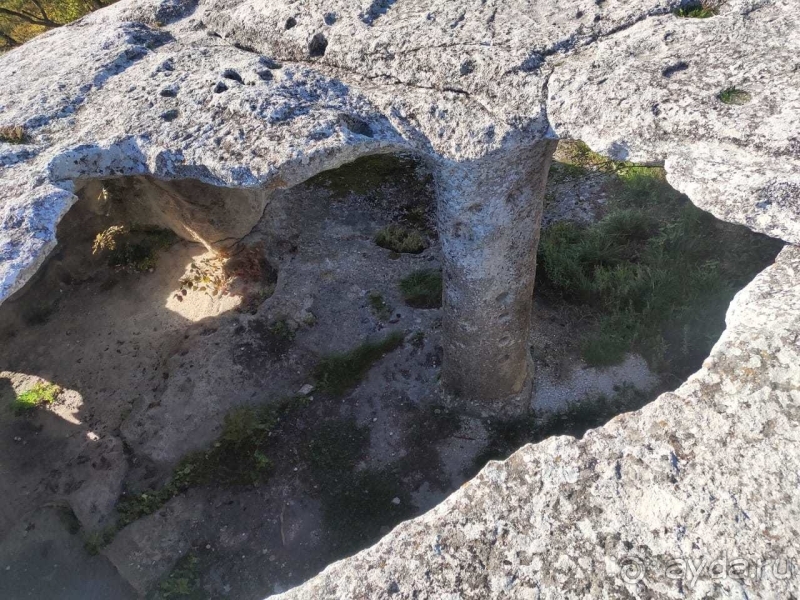 Вид пещеры изнутри