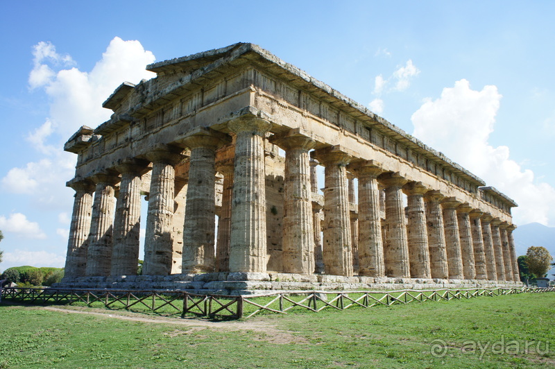 Греческая Посейдония на юге Италии