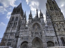 Фасад Руанского кафедрального собора