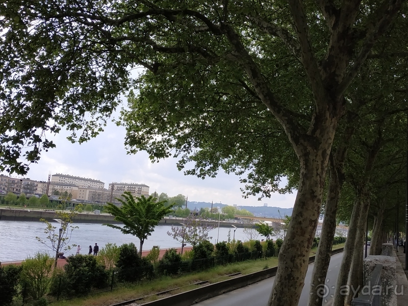 Набережная реки Сены в Руане