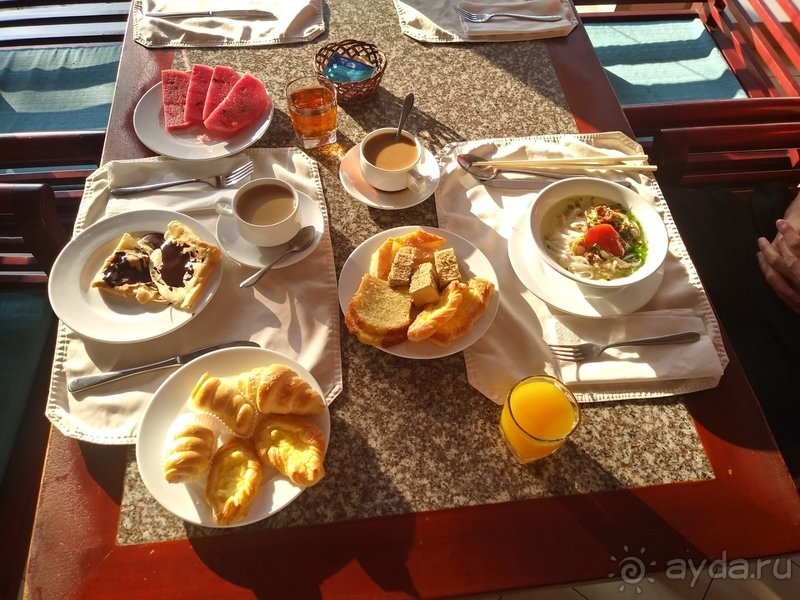 Завтрак отеля Amaryllis Resort
